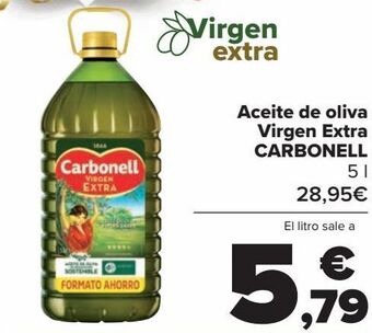 Carrefour Aceite de oliva virgen extra carbonell oferta