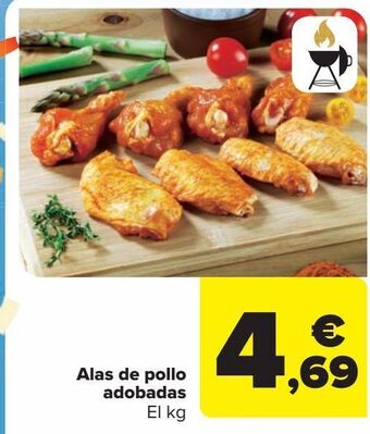 Carrefour Alas de pollo adobadas oferta