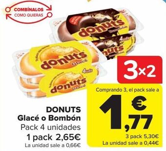 Carrefour Donuts glacé o bombón oferta