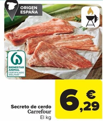 Carrefour Secreto de cerdo carrefour oferta