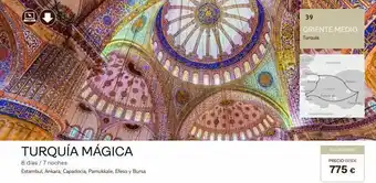 Tui Travel PLC (c) turquía mágica 8 días / 7 noches estambul, ankara, capadocia, pamukkale, efeso y bursa 39 oriente medio turquia har oferta