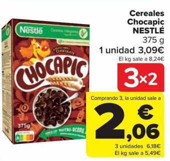 Carrefour Cereales chocapic nestlé oferta