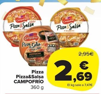 Carrefour Market Pizza pizza&salsa campofrio oferta