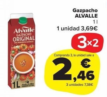 Carrefour Market Gazpacho alvalle oferta