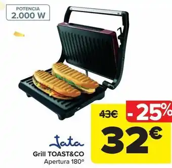 Carrefour Jata grill toast&co oferta