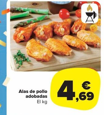 Carrefour Market Alas de pollo adobadas oferta