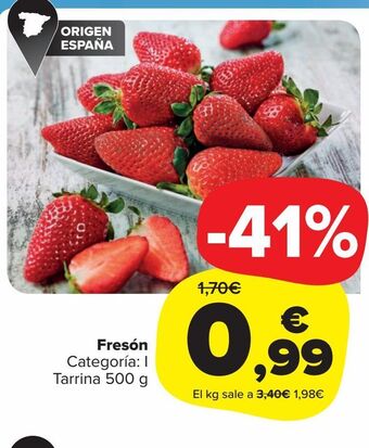 Carrefour Market Fresón oferta