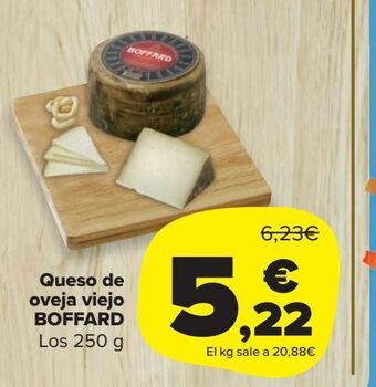 Carrefour Market Queso de oveja viejo boffard oferta