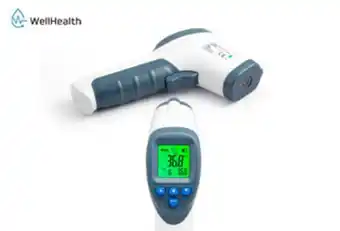 MeQuedoUno Termómetro infrarrojo sin contacto wellhealth oferta