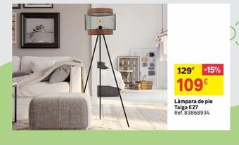 Leroy Merlin Lámpara de pie oferta