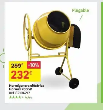 Leroy Merlin Hormigonera eléctrica oferta