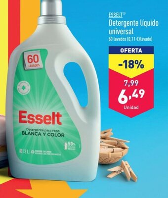 ALDI Detergente líquido universal oferta