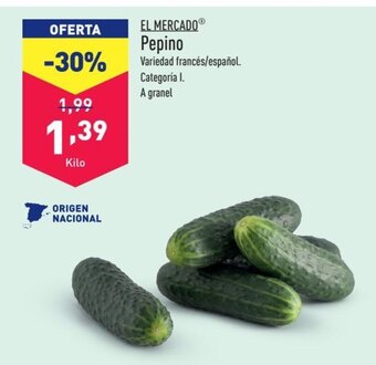 ALDI Pepino oferta