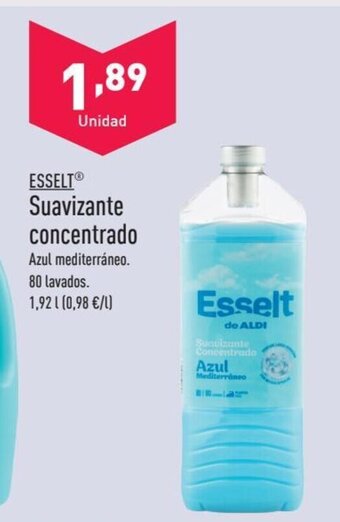 ALDI Suavizante concentrado oferta