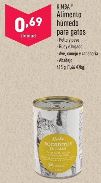 ALDI Alimento húmedo para gatos oferta
