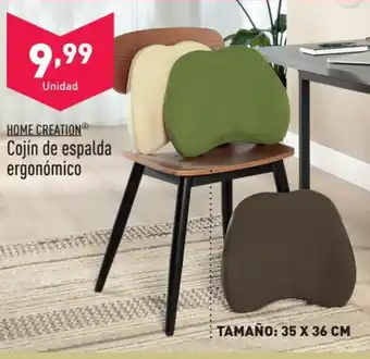 ALDI Cojín de espalda ergonómico oferta