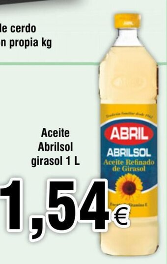 FROIZ Aceite Abrilsol girasol 1 L oferta