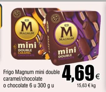 FROIZ Frigo Magnum mini double caramel/chocolate o chocolate 6 u 300 g u oferta