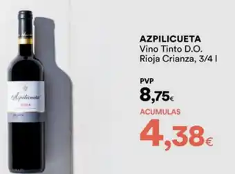 SUPER AMARA Vino tinto azpilicueta oferta