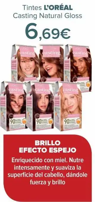 Carrefour Tintes l'oréal casting natural gloss oferta