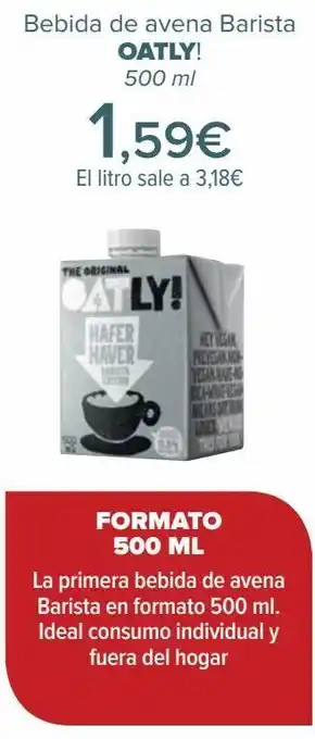 Carrefour Bebida de avena barista oatly! oferta