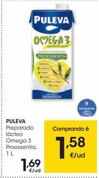 Eroski Puleva preparado lácteo omega3 proessentia 1 l oferta