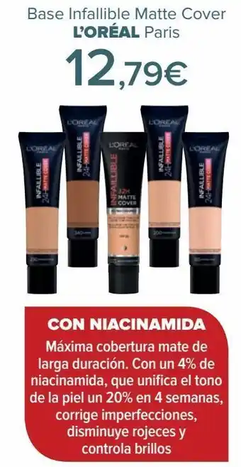 Base infalible matte cover l'oréal paris