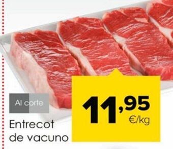 Autoservicios Familia Entrecot de vacuno oferta