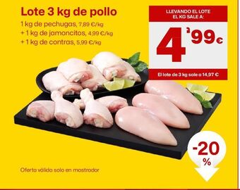 AhorraMas Pollo oferta