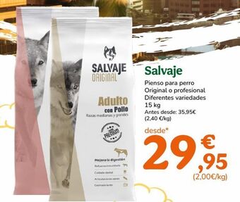 TiendAnimal Pienso para perros oferta