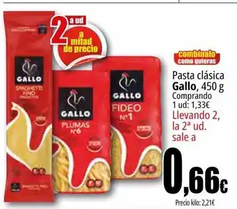 UDACO Pasta gallo oferta