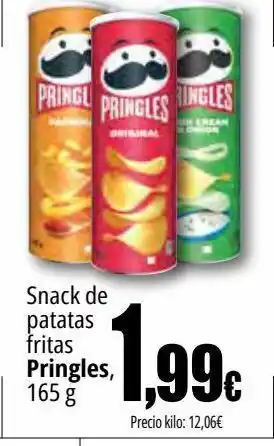 UDACO Snacks pringles oferta