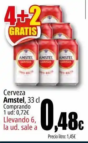 UDACO Cerveza amstel oferta