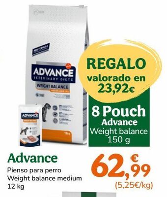 TiendAnimal Pienso para perros advance oferta