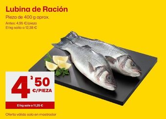 AhorraMas Lubina oferta