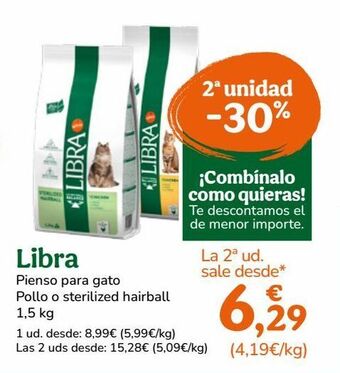 TiendAnimal Pienso para gatos libra oferta