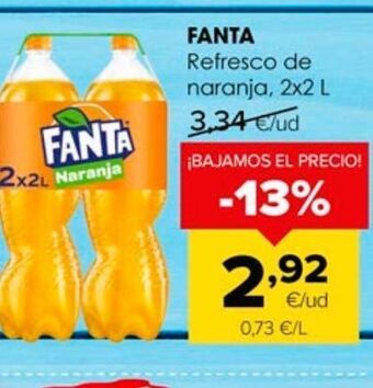 Autoservicios Familia Refrescos fanta oferta