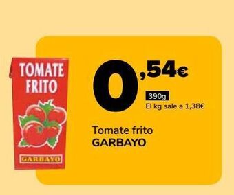 Supeco Tomate frito garbayo oferta