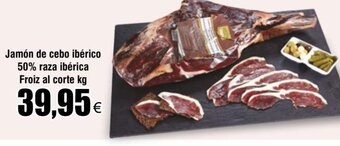 FROIZ Jamón de cebo ibérico 50% raza ibérica Froiz al corte kg oferta