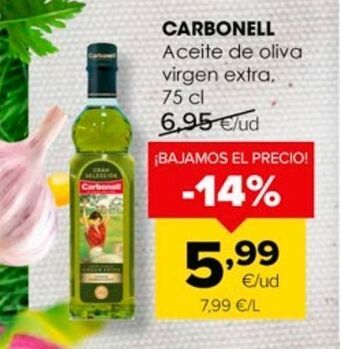 Autoservicios Familia Aceite de oliva virgen extra carbonell oferta