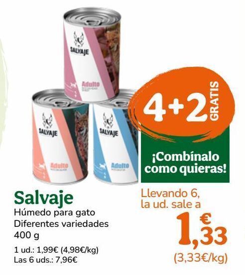 TiendAnimal Comida para gatos oferta