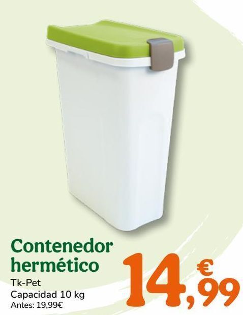 TiendAnimal Contenedor oferta