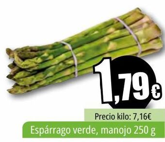 Unide Supermercados Espárrago verde oferta