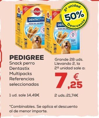 Kiwoko Snacks para mascotas pedigree oferta