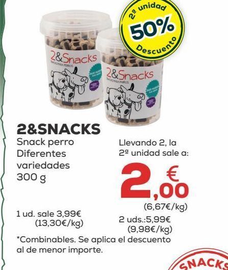 Kiwoko Snacks para mascotas oferta