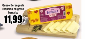 FROIZ Queso Berenguela reducido en grasa barra kg oferta