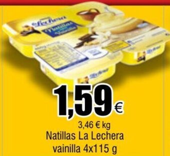 FROIZ Natillas La Lechera vainilla 4x115 g oferta