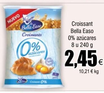 FROIZ Croissant Bella Easo 0% azúcares 8 u 240 g oferta