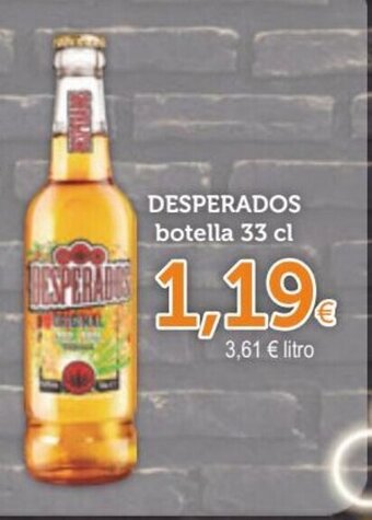 FROIZ DESPERADOS botella 33 cl oferta
