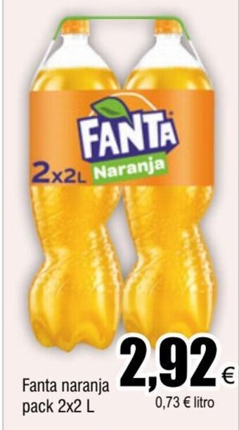 FROIZ Fanta naranja pack 2x2 L oferta
